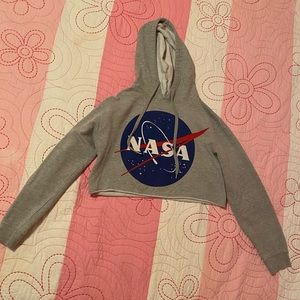 Chemistry crop hoodie